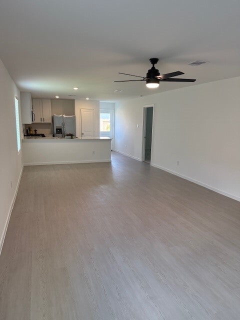 Living Area with ceiling fan - 21722 Cottonwood Meadows Trl