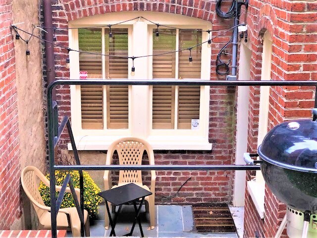 Backyard patio #2 - 1502 17th St NW