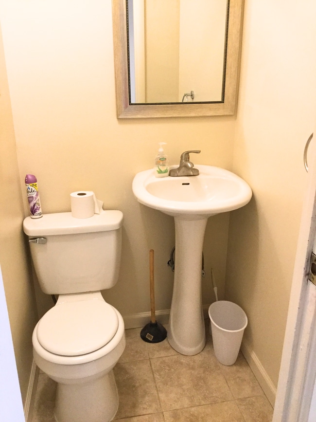 half bath on first floor - 2 Rorbach Ln