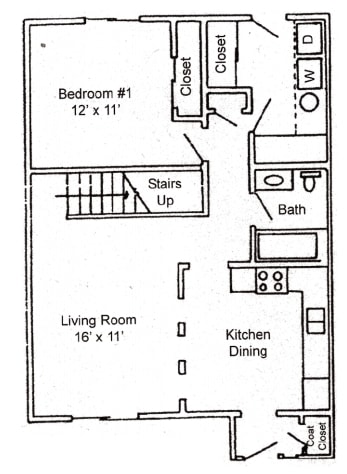 1BR/1BA - 320-340 Broadway St