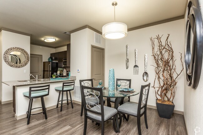 2BR, 2BA - 1125SF  Dining Room & Kitchen - Tacara at Westover Hills