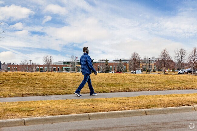 St. Michael Town Center has walking paths that connect adjacent neighborhoods.