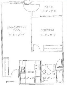 1BR/1BA - Sedgemeadow Senior Housing