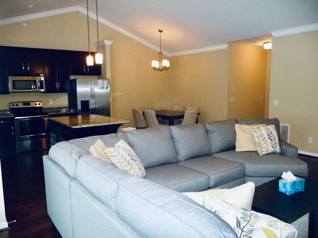 Living Area, Kitchen and Dining - 3390 Wasson Rd