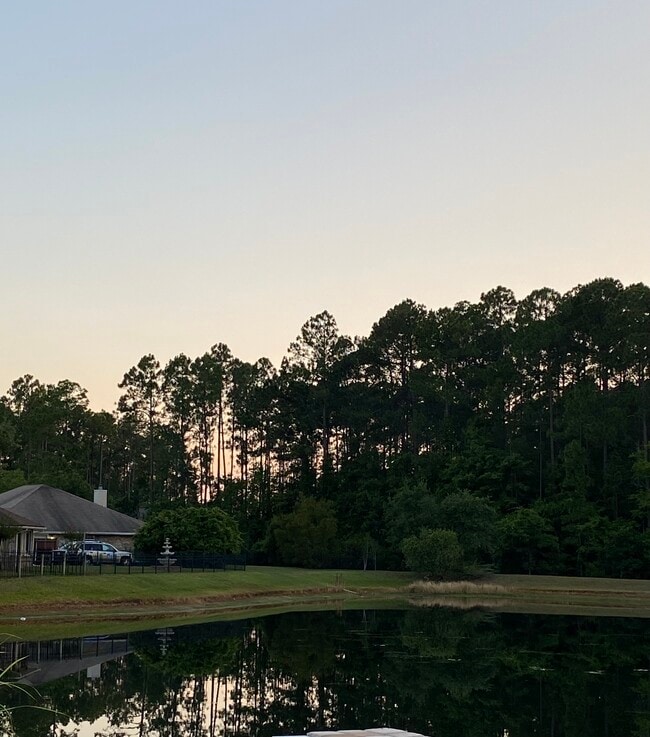 Pond view backyard - 1478 Guardian Dr