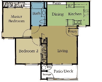 2BR/1BA - Terracina at Morgan Hill