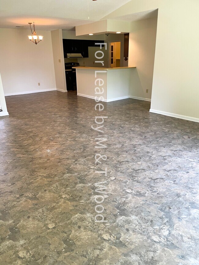 Family Room and Dining Area - 12917 Idlewild Rd