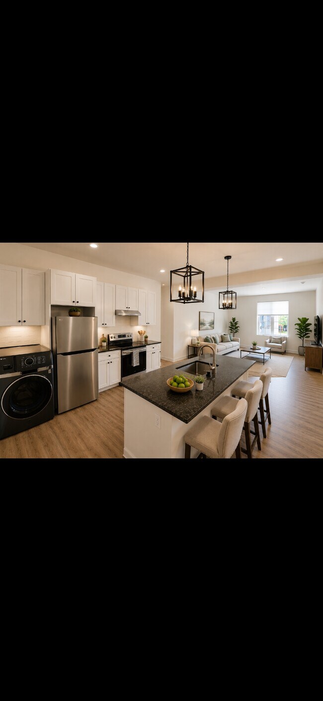 406 Unidad principal 2 Cocina-Sala de estar - 406 Main St