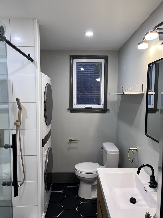 Bath with w/d - 240 S 13th St