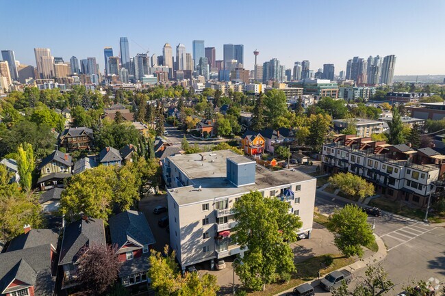 Aerial Photo - Harvard Towers