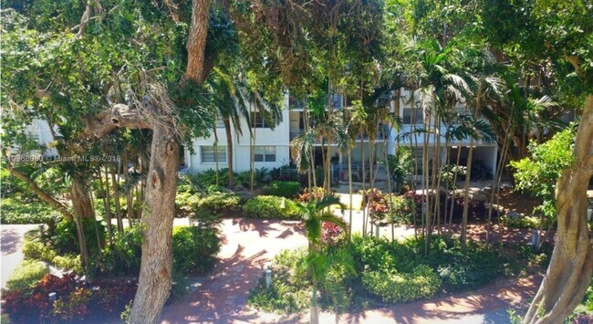 Garden view - from Balcony - 750 NE 64th St