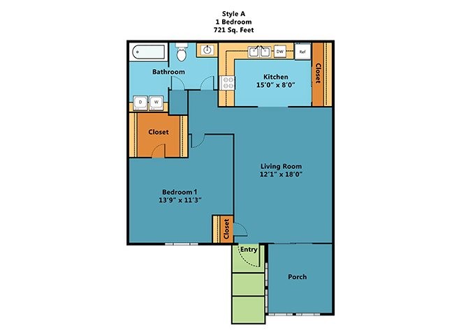 Plano de planta - SummerField Warren Cottages