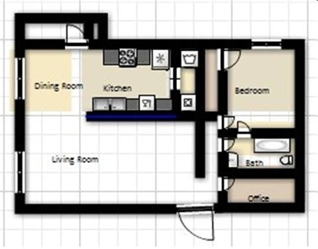 1HAB/1BA - Winston Place Apartments