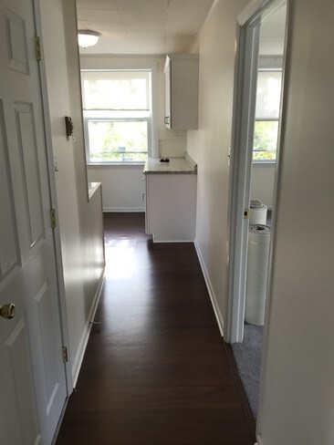 hallway to kitchen - 490 Highland Ave