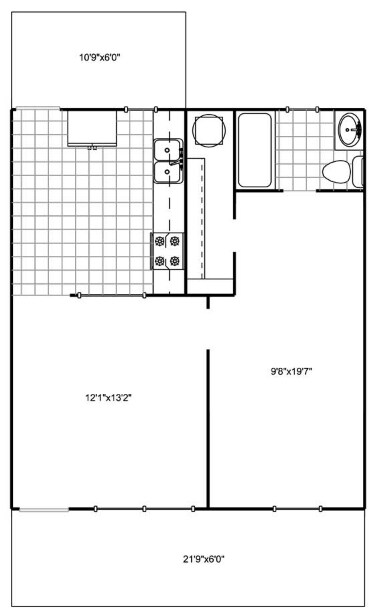 1HAB/1BA - Linkwood Manor