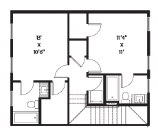 2BR/2.5BA Upper - The Village at Hendrix Row Houses