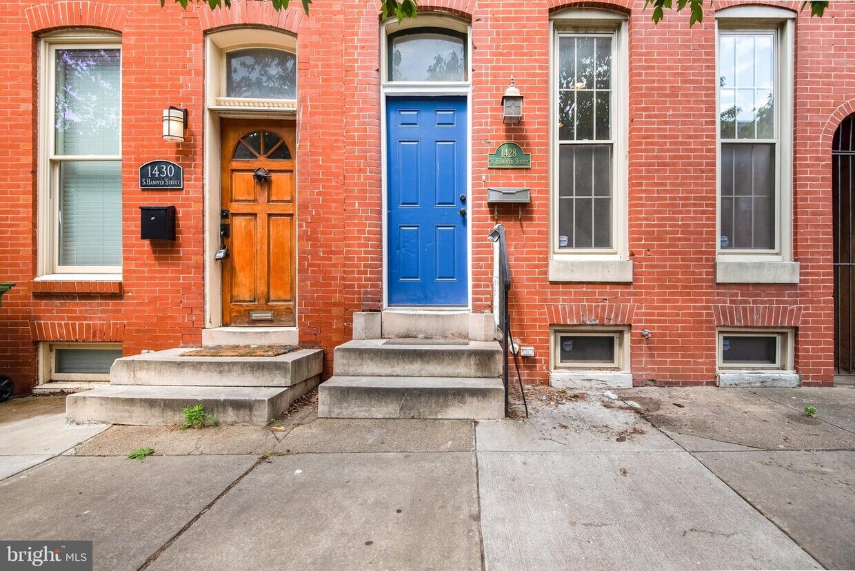 1428 S Hanover St, Baltimore, MD 21230 Townhome Rentals in Baltimore