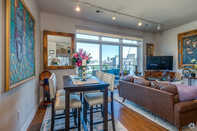 1 BR, 1 BA - 890SF - The Granary Lofts