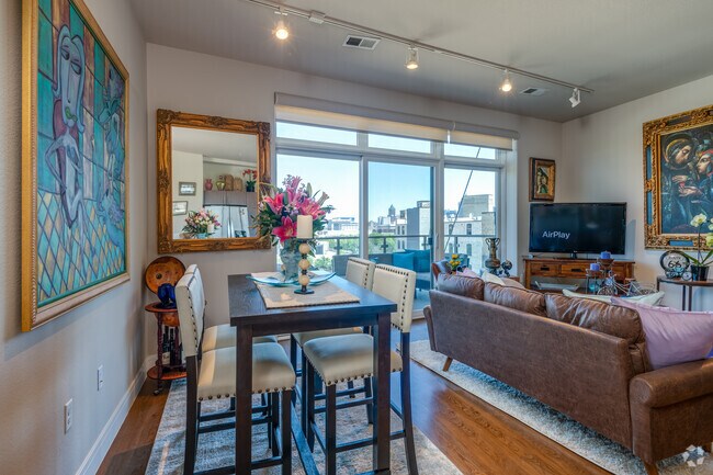 1HAB, 1BA - 890SF - The Granary Lofts