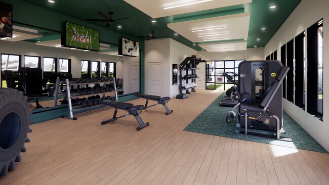 Gimnasio abierto las 24 horas - Cypress Point Luxury Apartments