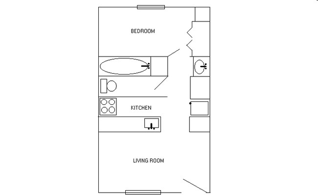 1BR/1BA - Tamarack Village Apartments