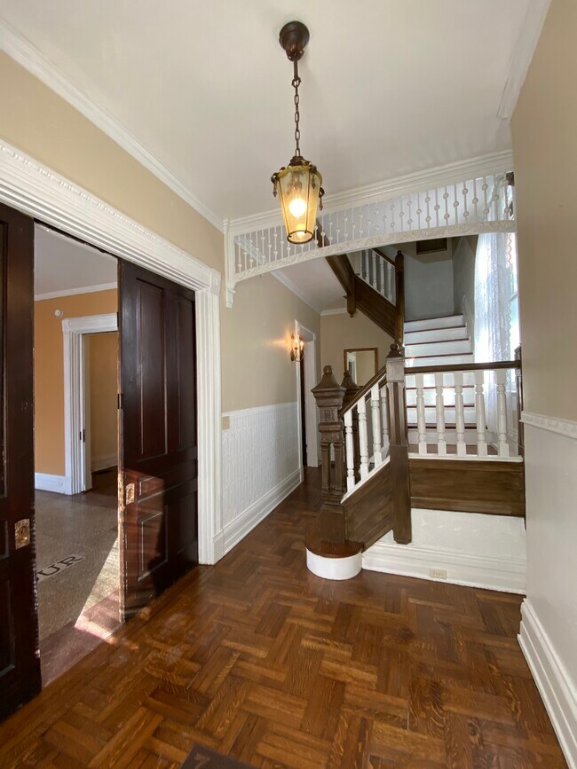 Loaded with charm! Pocket doors and original trim. - 410 Fairfield Ave