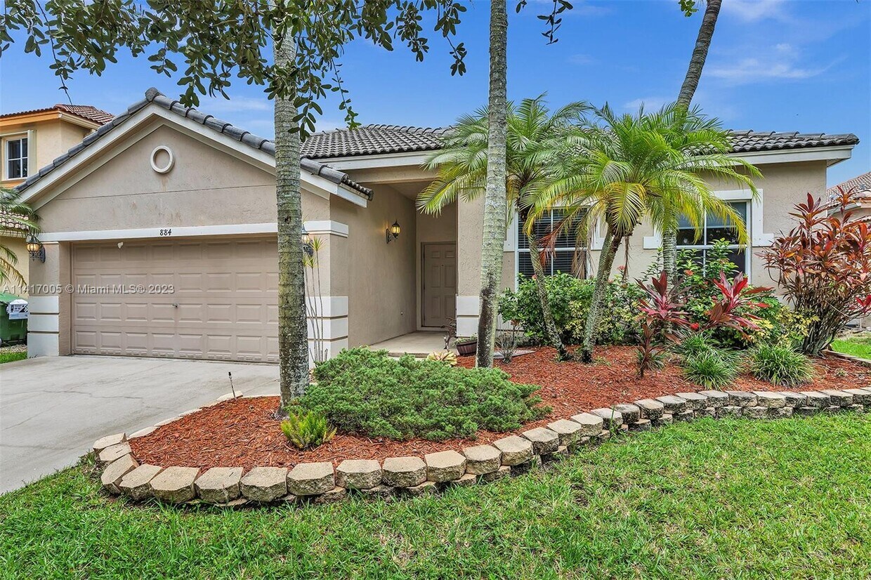 884 Hawthorn Terrace, Weston, FL 33327 House for Rent in Weston, FL