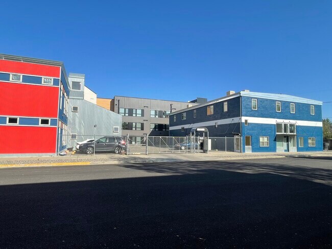 Gated parking between buildings - 2915 2nd Ave S