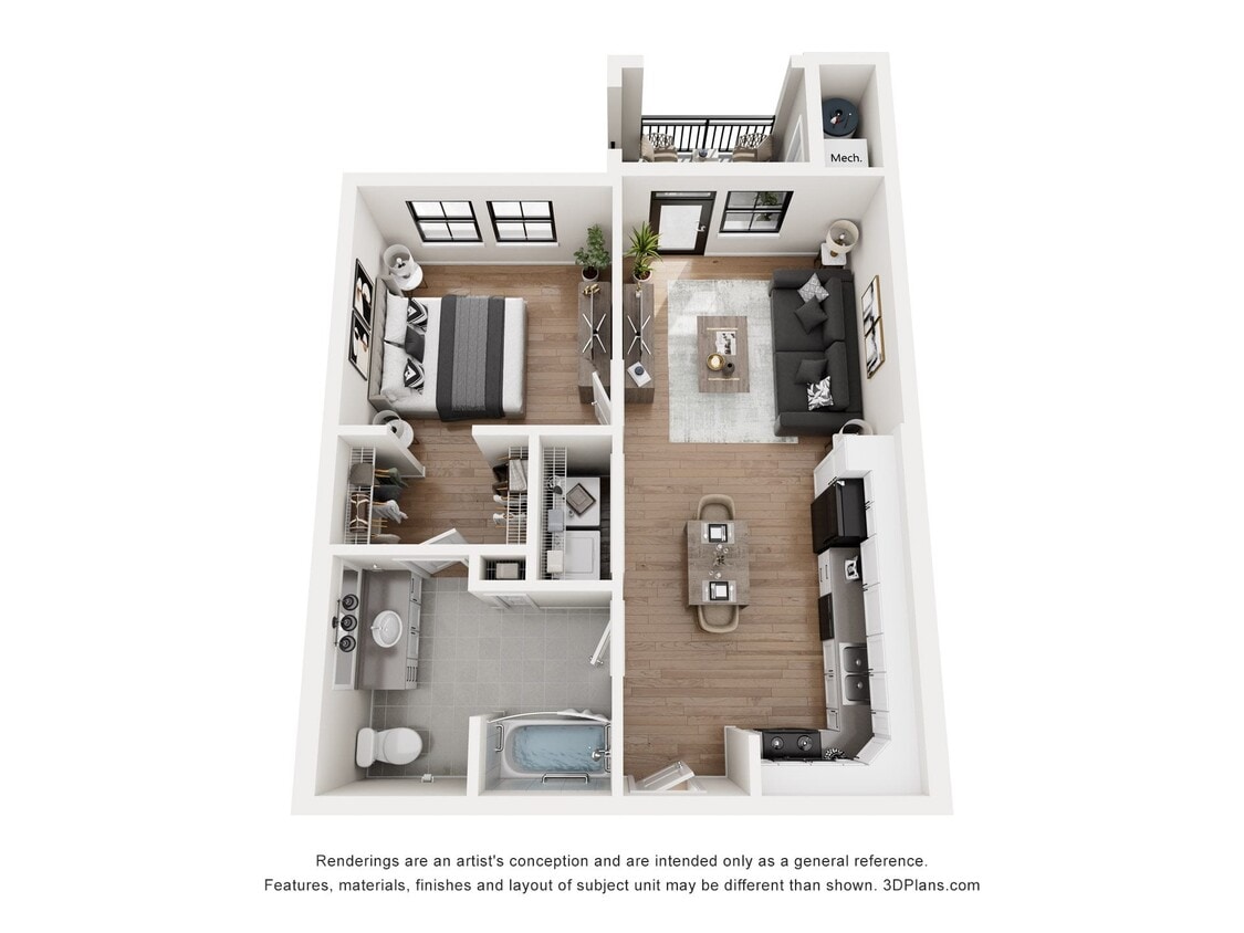 Plano de planta - Grand East Village