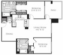 2 Bedroom FP 04