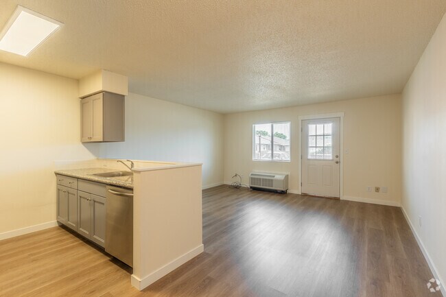1HAB, 1BA - 670 ft² - Cocina - Laurel on 2nd