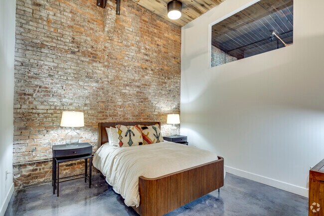 Segundo dormitorio - Plano de planta Slaton - The Row