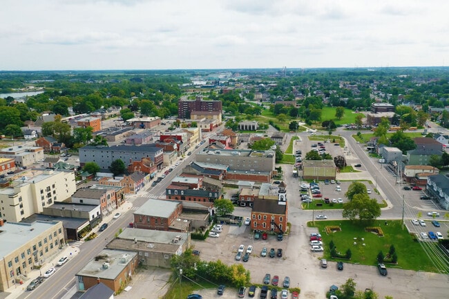Downtown Thorold is full of historic buildings.