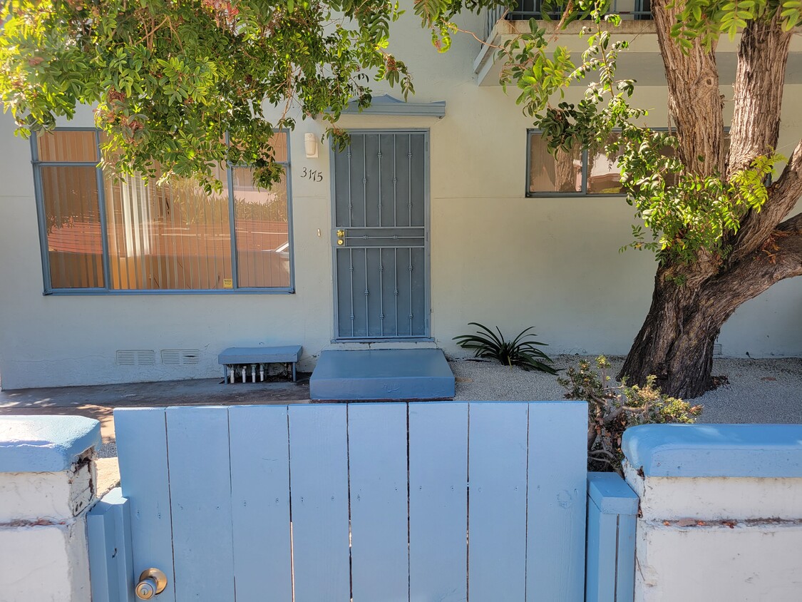 Front Door and Gate - 3175 Elm St