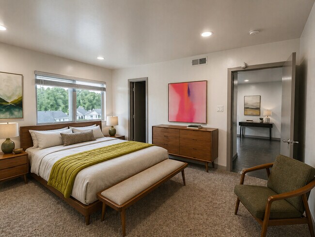 Apartamento de 1 dormitorio y 1 baño en esquina. - The 700