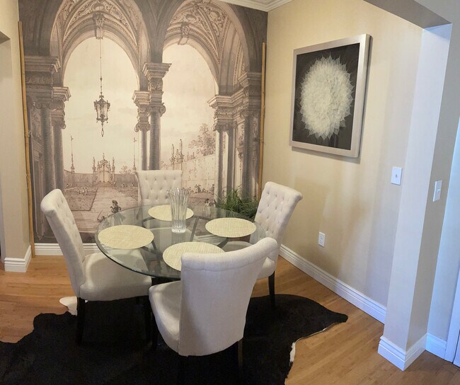 Dining Room with Mural - 1270 Strassner Dr