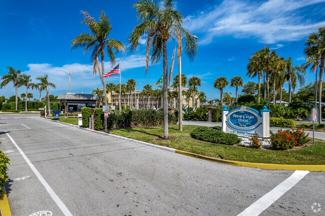 Secured Main Entrance - Boca Ciega Point East Condominimums