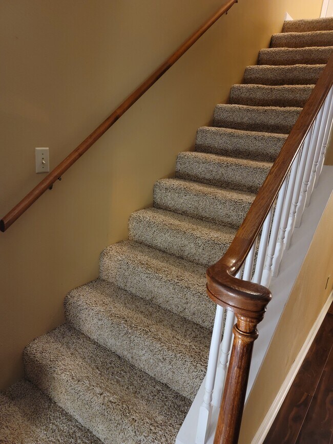 Staircase, leading up to bedrooms - 159 Colts Foot Ct