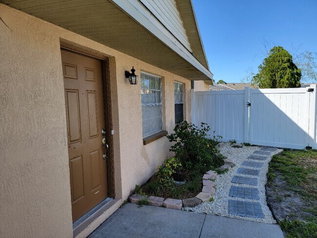 Front Door and walk-way to back - 1711 Paint Branch Way