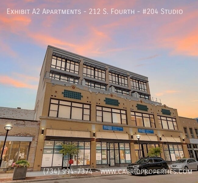 Exhibit A2 Apartments - 212 S. Fourth -#204 Studio - Exhibit A2 Apartments - 212 S. Fourth -#204 Studio
