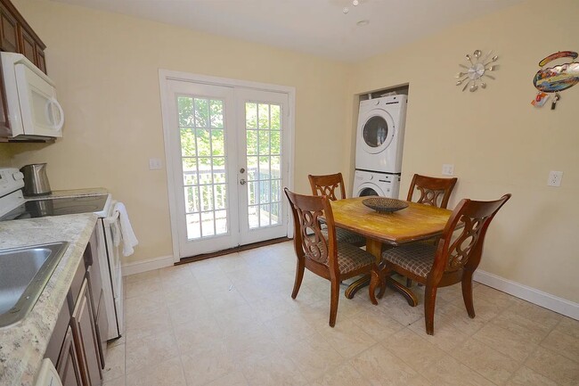 Second Floor Kitchen with Porch Access - 7 Central St