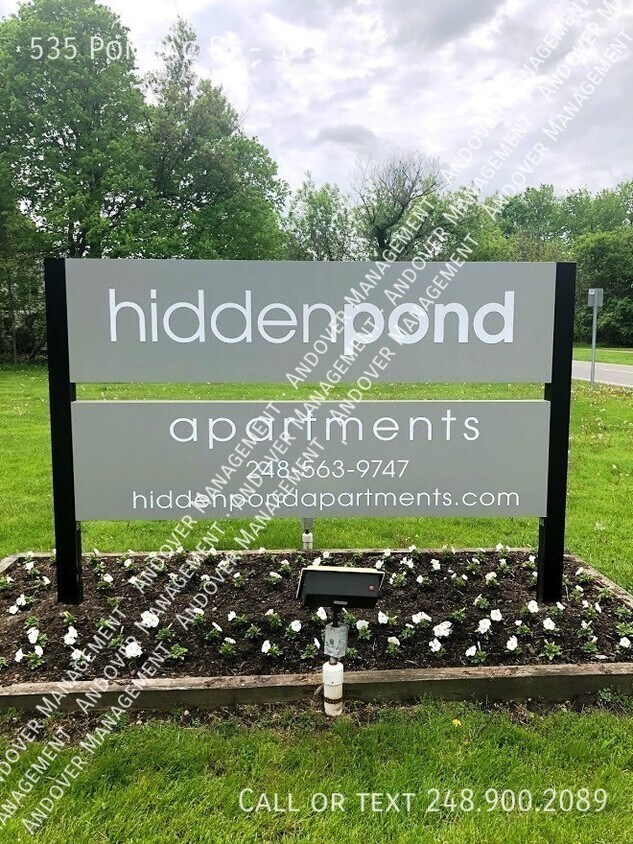 Primary Photo - Hidden Pond Apartments
