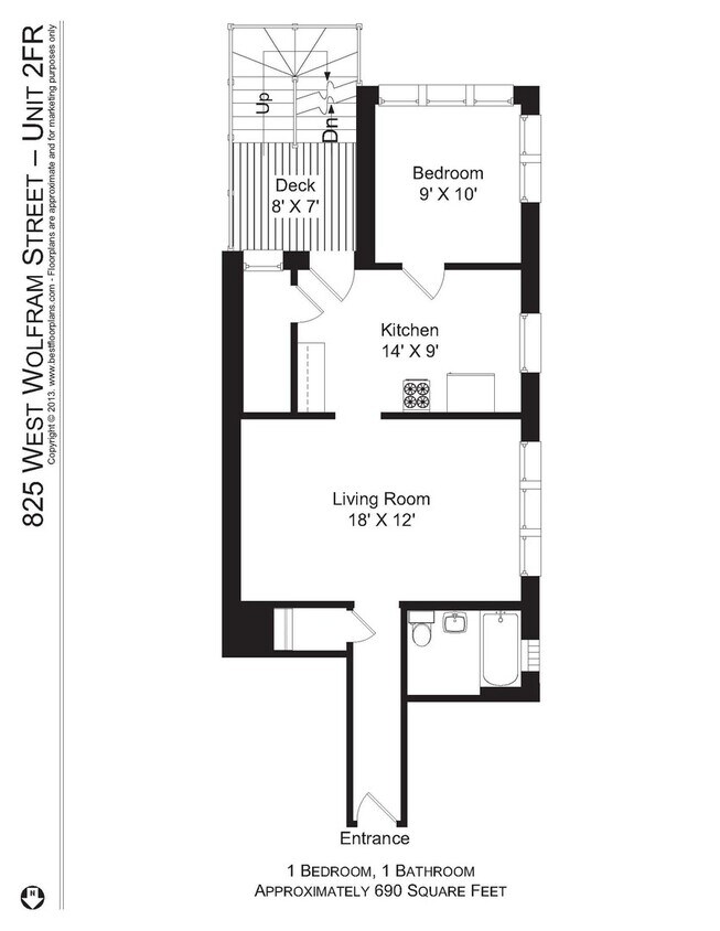Foto del edificio - 825 W Wolfram St