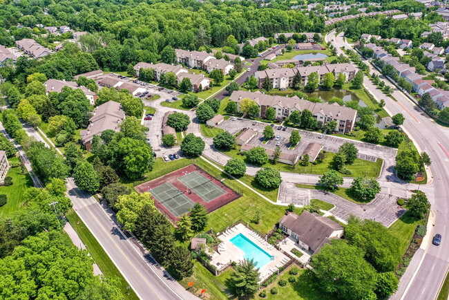 Aerial view of Timber Creek Condominiums - 1042 Timber Creek Dr