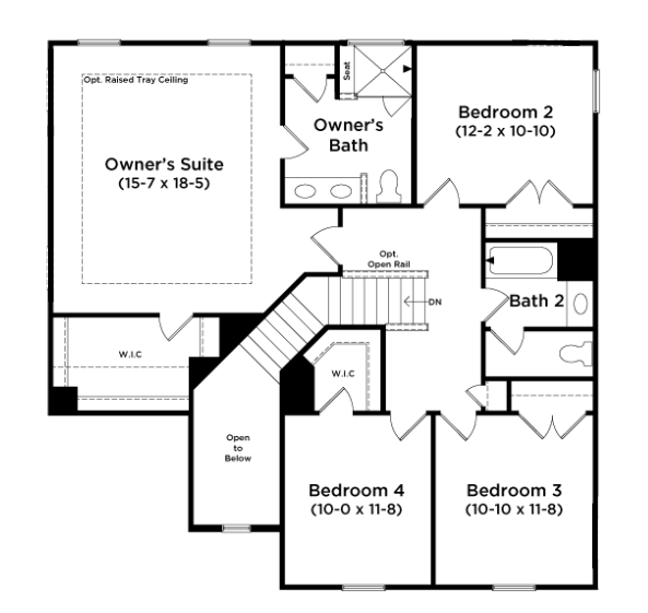 Second Floor - 693 Sunwater Dr