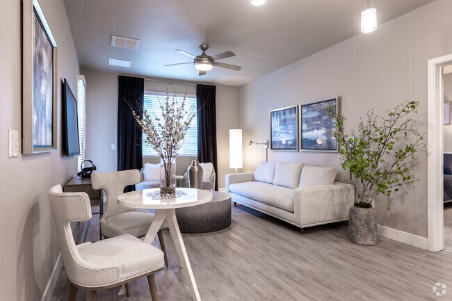 2 Bedroom - Living Room - Allure at 2920