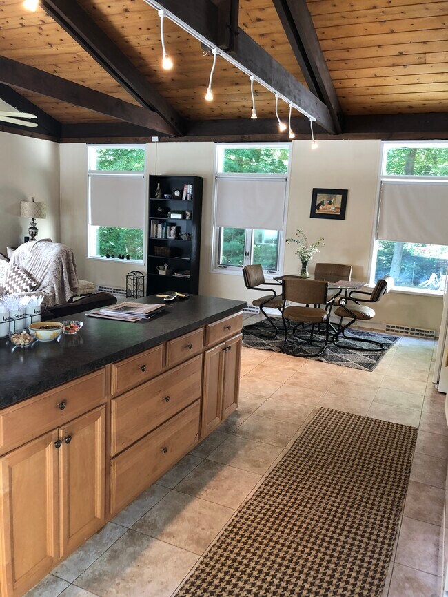 Great Room-kitchen, dining area and living area - 102 Blackwood Ln