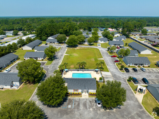 Aerial Photo - Holly Cove Apartments