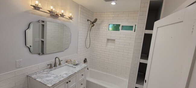 Freshly remodeled bath - 564 Ventura St