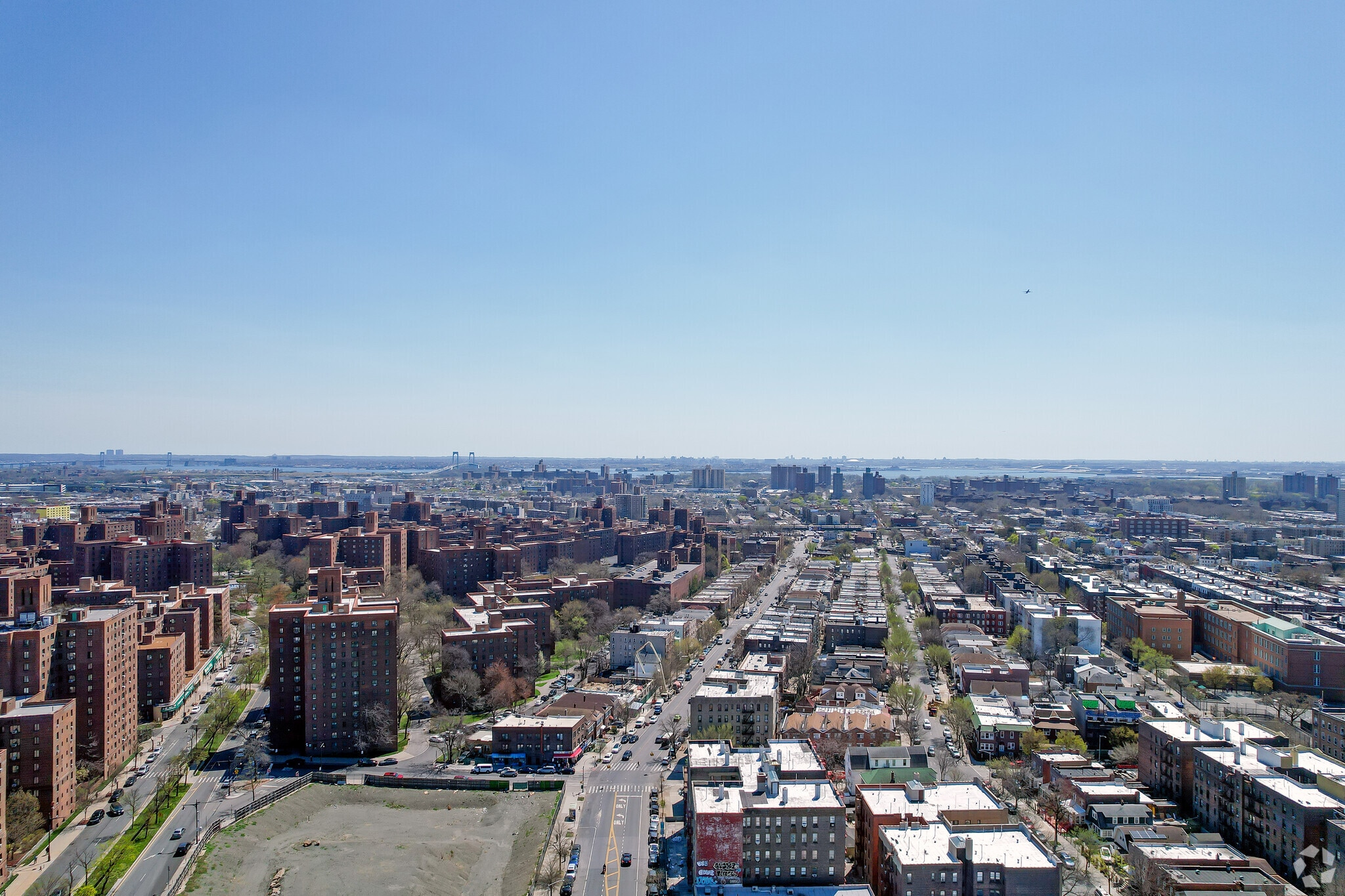 Hudson Yards sits along Manhattan's western side.
